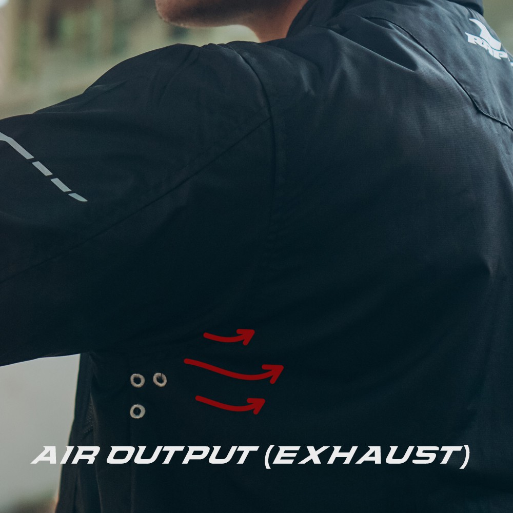 Jaket motor bomber RAPID MISSION pria parasit premium jacket reflextif