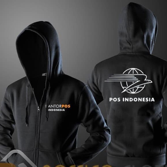 

JAKET POS INDONESIA HOODIE ZIPPER KANTOR POS KILAT KHUSUS EKSPEDISI - Edrhysport