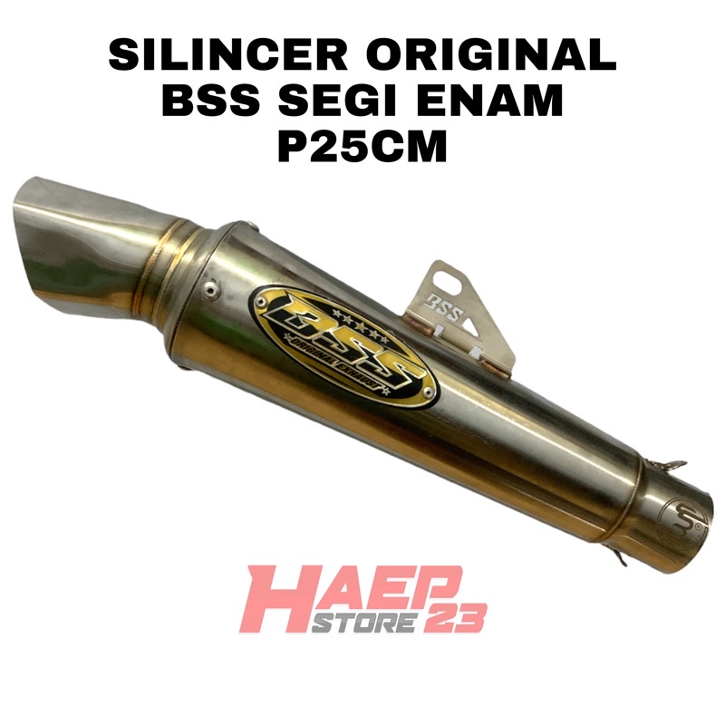 SILINCER BSS ORIGINAL SEGI ENAM P23 P25
