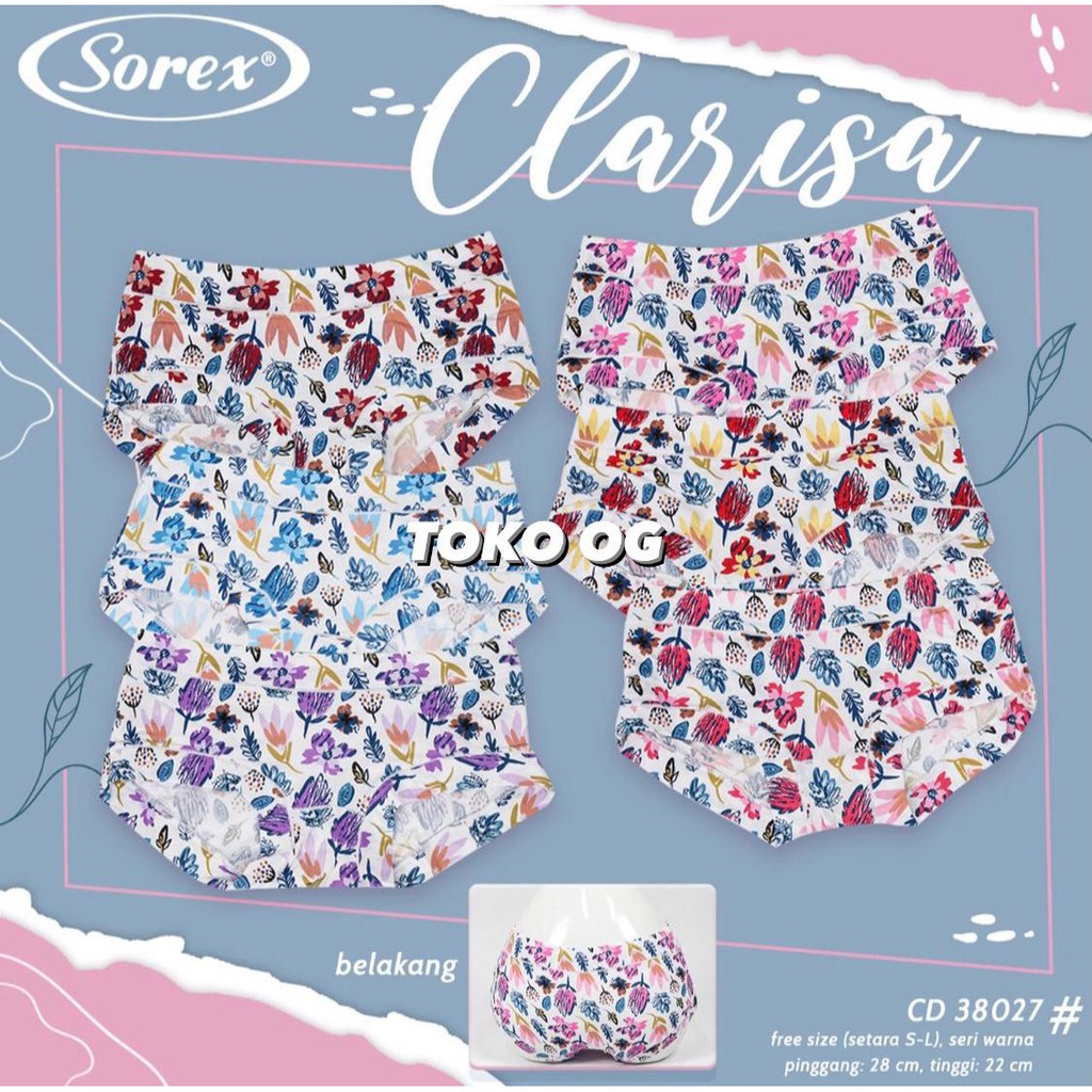 CD SOREX REMAJA/ ABG / ANAK CELANA DALAM SOREX 38025 38027 38029 MOTIF CANTIK FIT S M L TERBARU PLANET THEME