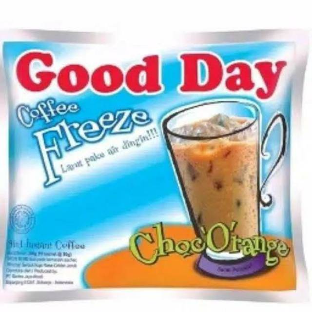 Good Day Freeze (10x30gr) / kopi good day 10 sachet