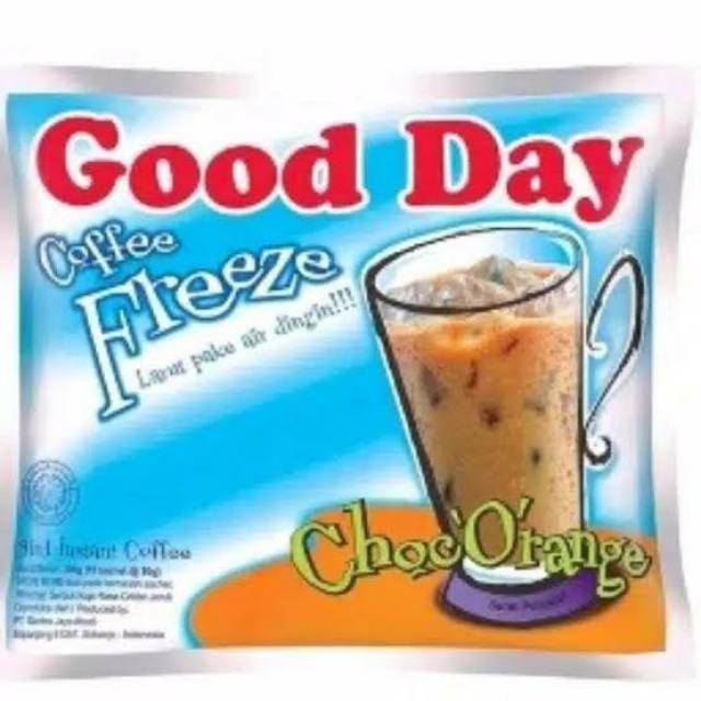 Good Day Freeze (10x30gr) / kopi good day 10 sachet