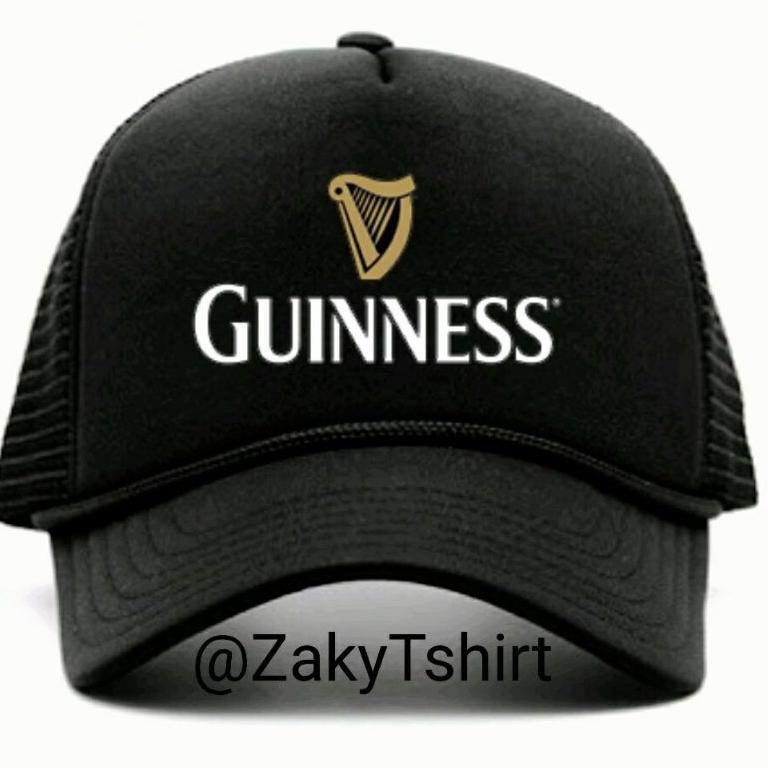 LANGSUNG ORDER 9624 Topi Jaring Truker Logo Guinness ㅰ