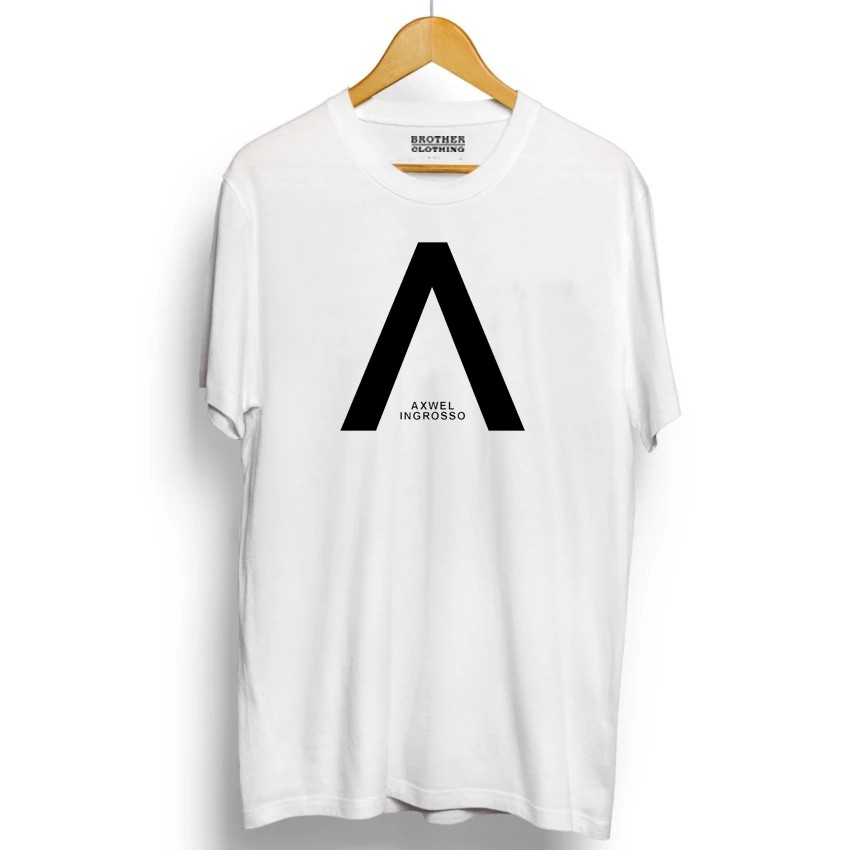 Kaos Distro Axwel Ingrosso USA White Premium