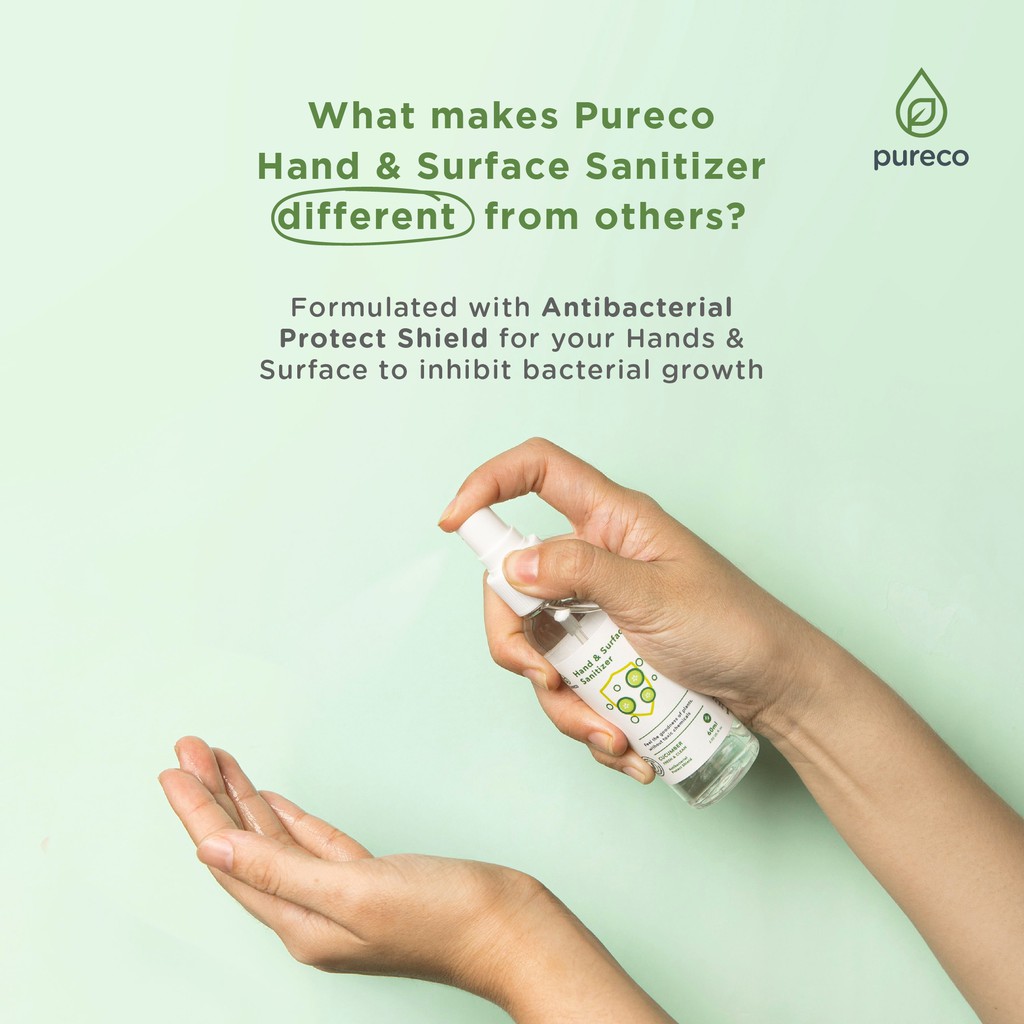 Pureco Hand Surface Sanitizer 60ml