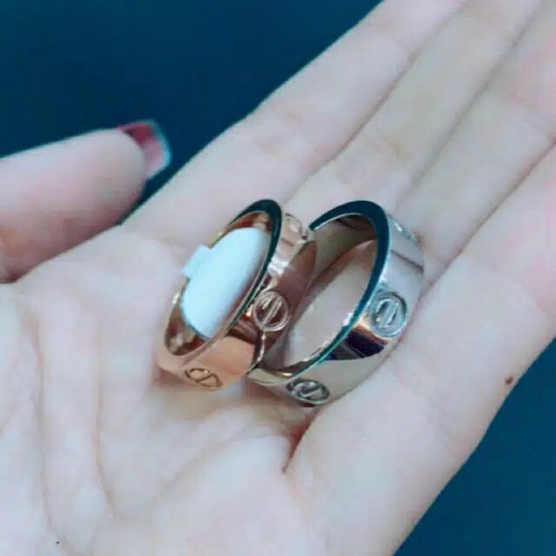 Fourfaahion Cincin CRTR Titanium Premium