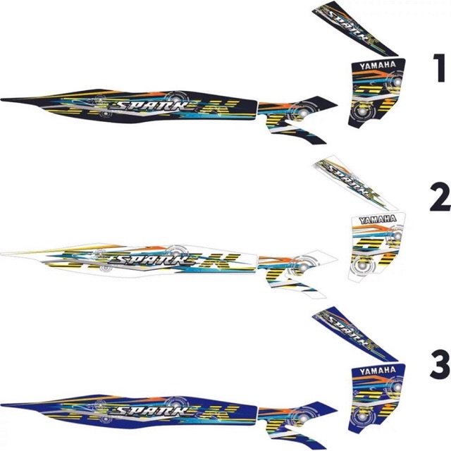 Jupiter Z Old Striping Variasi Thailook