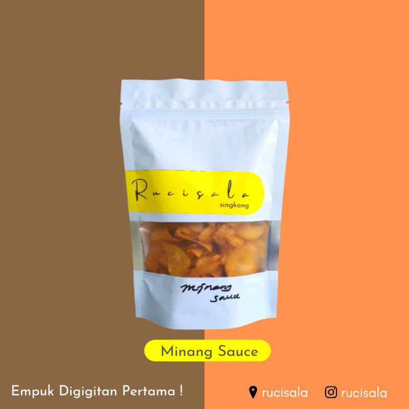 

[ Keripik Singkong ] Rucisala - Best Deal 3Pcs Minang Sauce only 24k