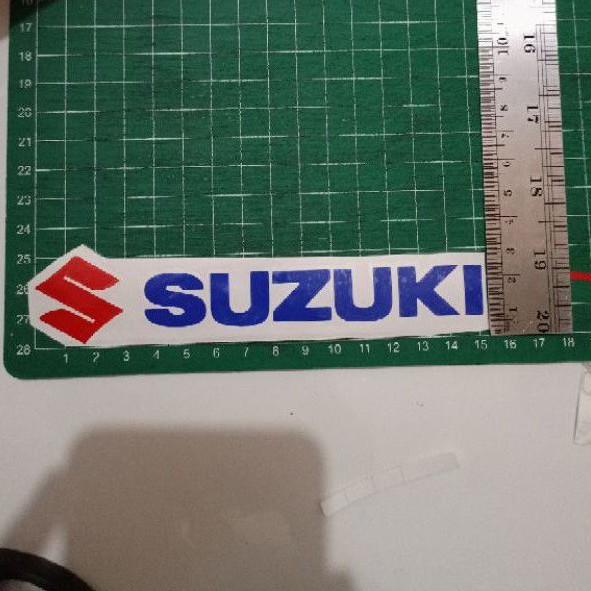 Stiker Suzuki cutting sticker