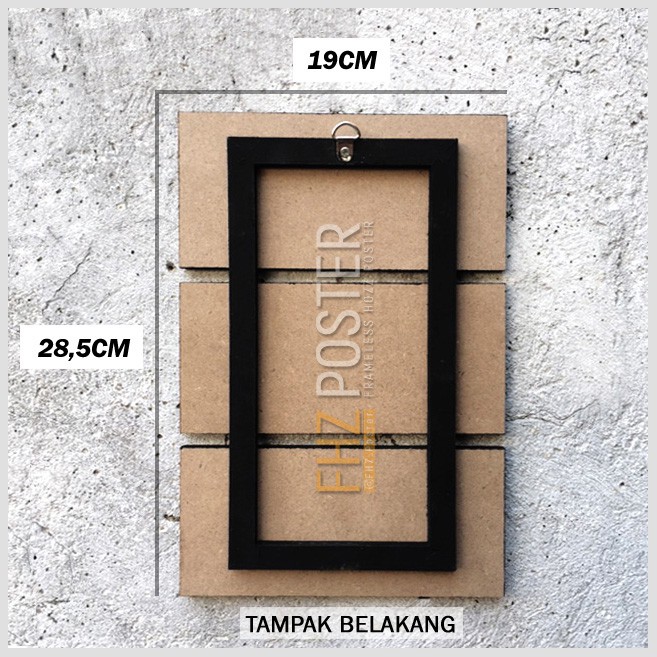 Dekorasi dinding - Pajangan dinding - Hiasan dinding - Poster Toilet - WallDecor - 091974FHZ