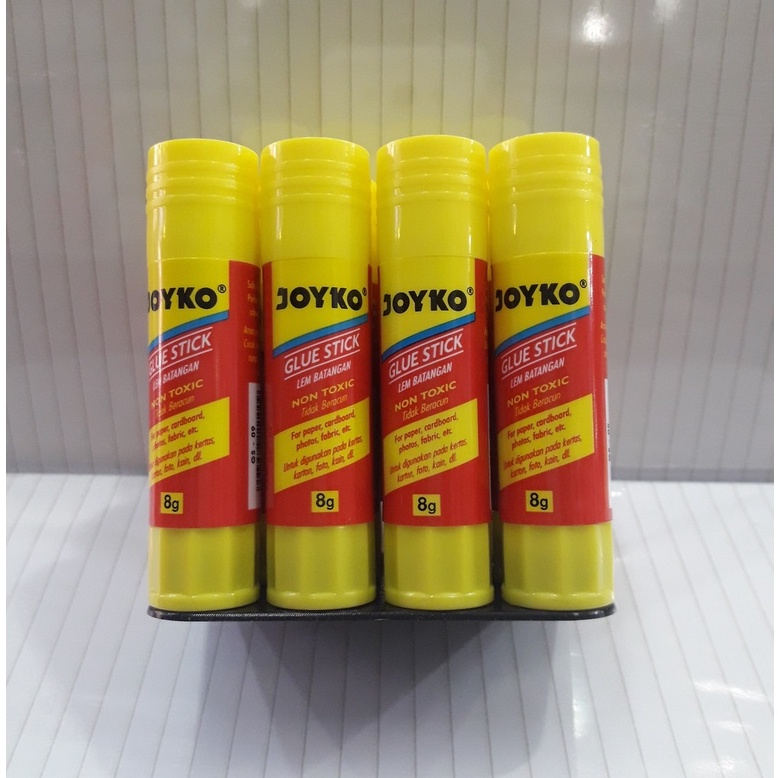 

Lem stick Joyko / Glue stick Joyko 8 gram / Lem batangan joyko GS09