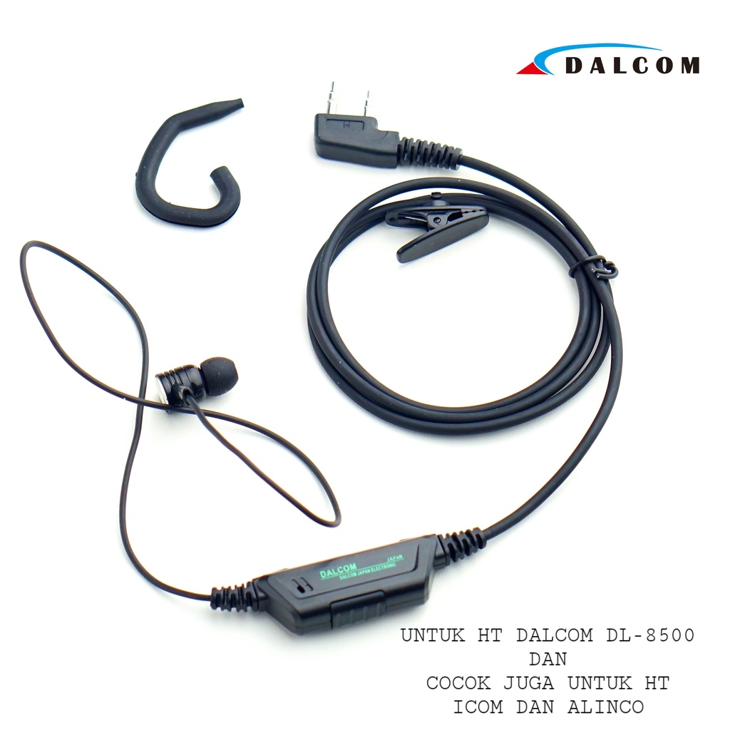 EARPHONE HT DALCOM JAPAN DL-8500 - HEADSET / HANDSFREE