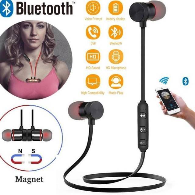 Handsfree Bluetooth Sport Magnet