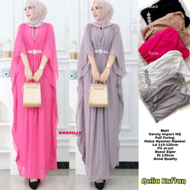 [BISA COD] AULIA KAFTAN ORI BY MARSELLA