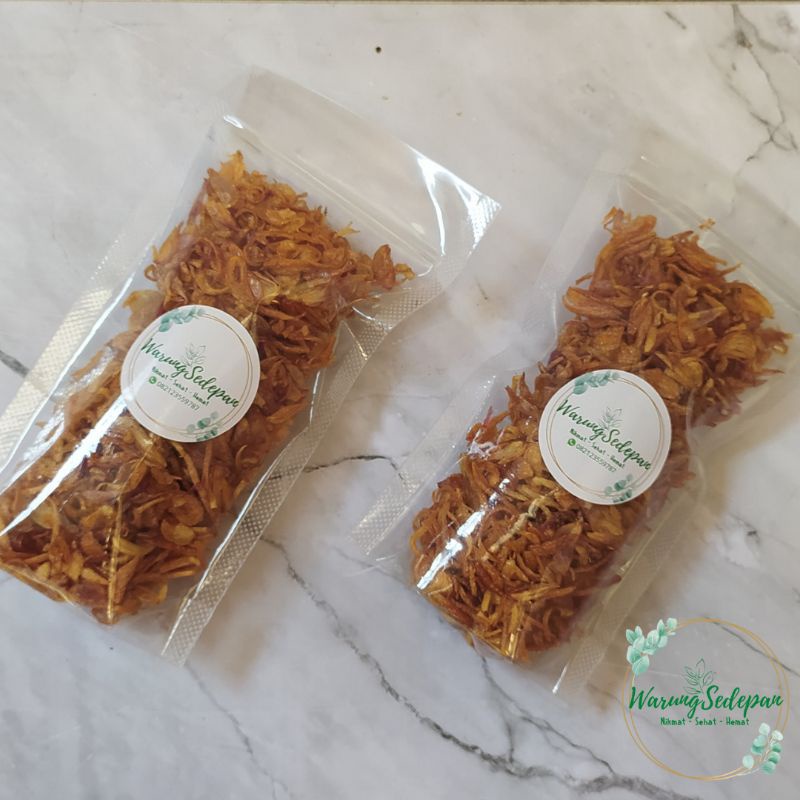 

Bawang Goreng Brebes Bawang Goreng Asli Tanpa Campuran Renyah Gurih Enak Cikarang