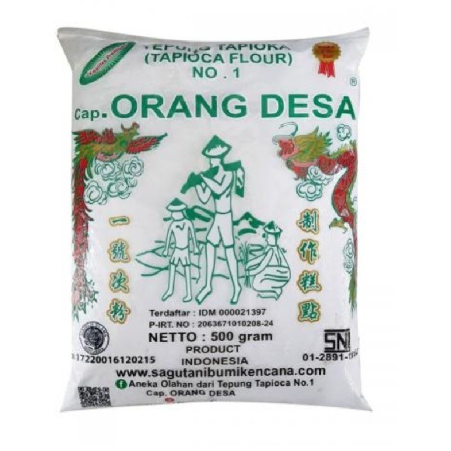 

tepung tapioka kanji orang desa 500