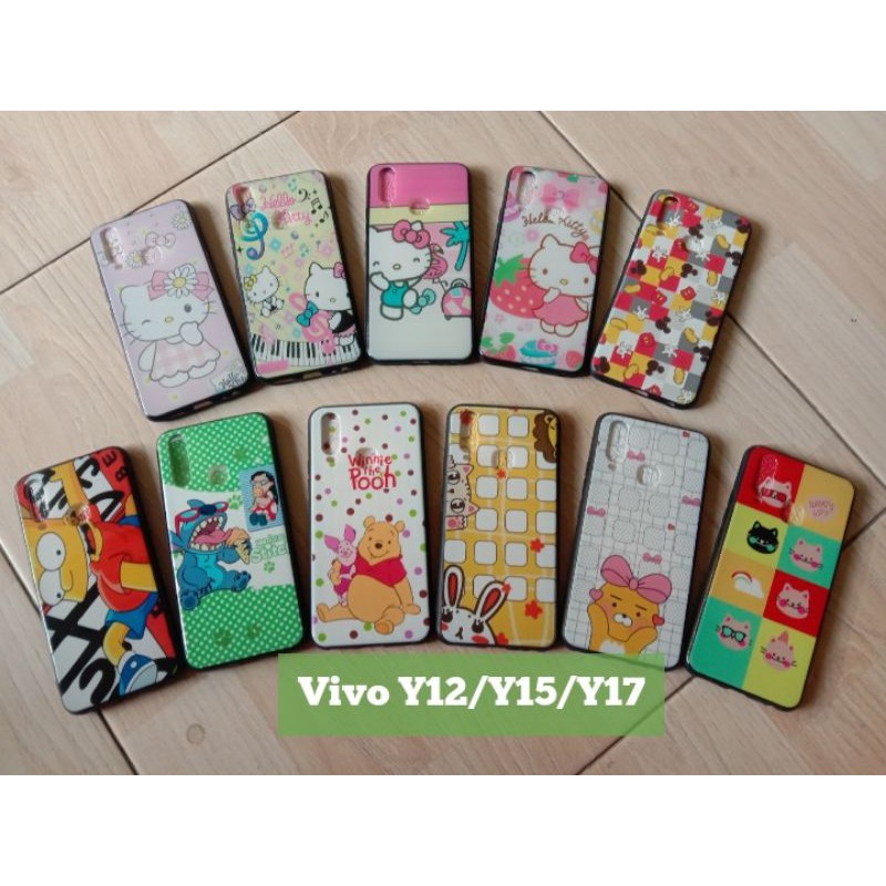 TERLARIS SOFTCASE CASE VIVO Y11 Y12i Y12 Y15 Y17 MOTIF KARAKTER HELLO KITTY KEROPI