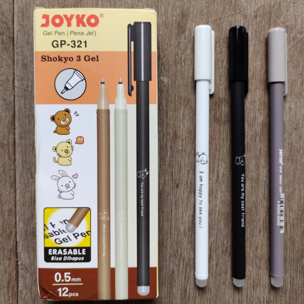 

Joyko Shokyo GP-321 Gel pen dapat dihapus