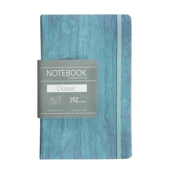 

Gramedia Banjarmasin - Books&Bind Nb Classical Hc A5-Slim Woodgrain Blue