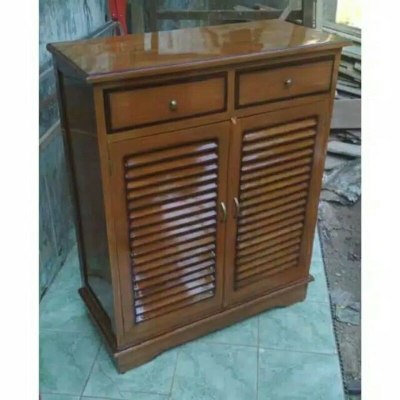 Lemari anak.lemari kecil-lemari sepatu kayu jati perhutani