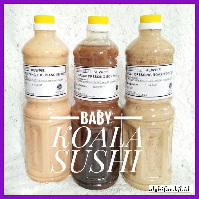 

gnidderdsaus- kewpie 1liter salad dressing roasted sesame | wijen sangrai terbaik -asliiiiii.