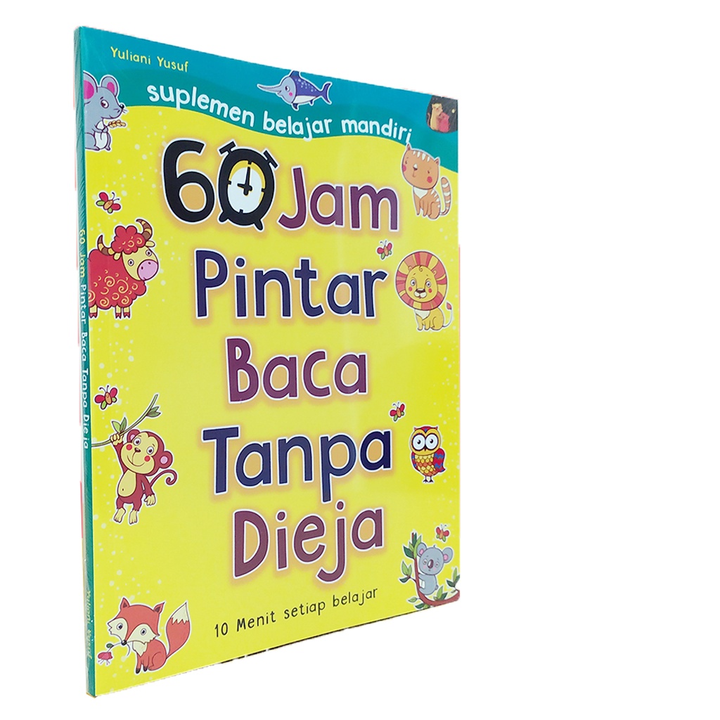 Buku 60 Jam Pintar Baca Tanpa Dieja
