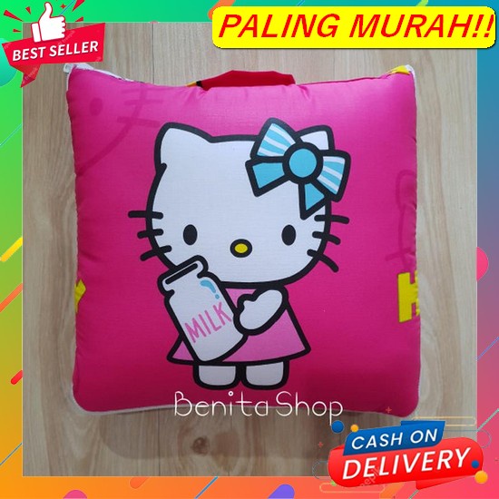Bantal Selimut Karakter Balmut Dewasa Balmut Polos Karakter Anak Lembu Balmut Mini Hellokitty Milk /