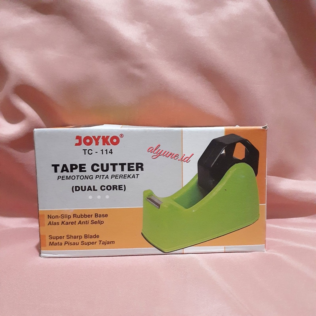 Jual [NEW] JOYKO Tape Cutter TC 114 Pemotong Pita Perekat Biru