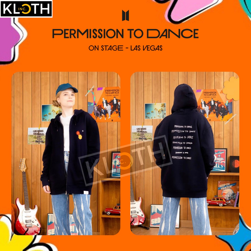 [PTD] Hoodie BTS Permission to Dance LAS VEGAS Concert Premium Unisex