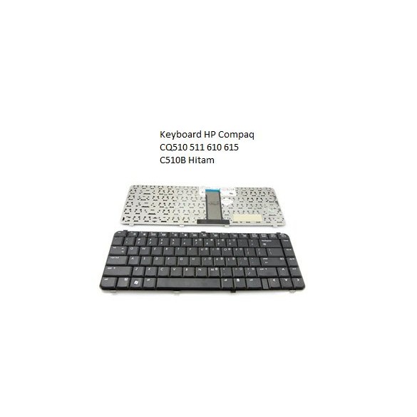 Keyboard HP Compaq CQ 510 campaq 511 compaq 610 compaq 615 compaq C510B Hitam