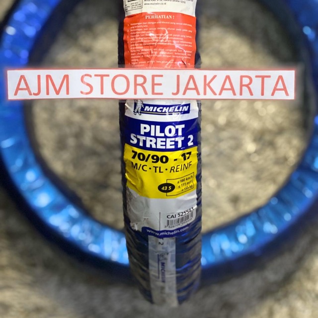 Michelin Pilot Street 2 70/90-17 Tubeless..