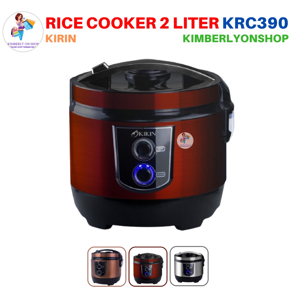 Rice Cooker Magic Com KIRIN Ceramic 2 Liter KRC 390