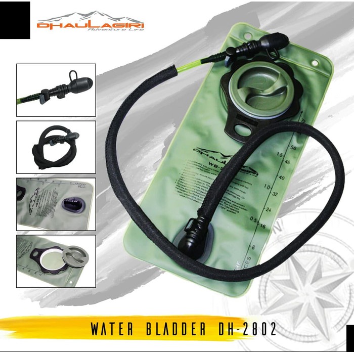 Water Bladder Hydration Pack- Kantung air minum kap 2 Liter Military Standart