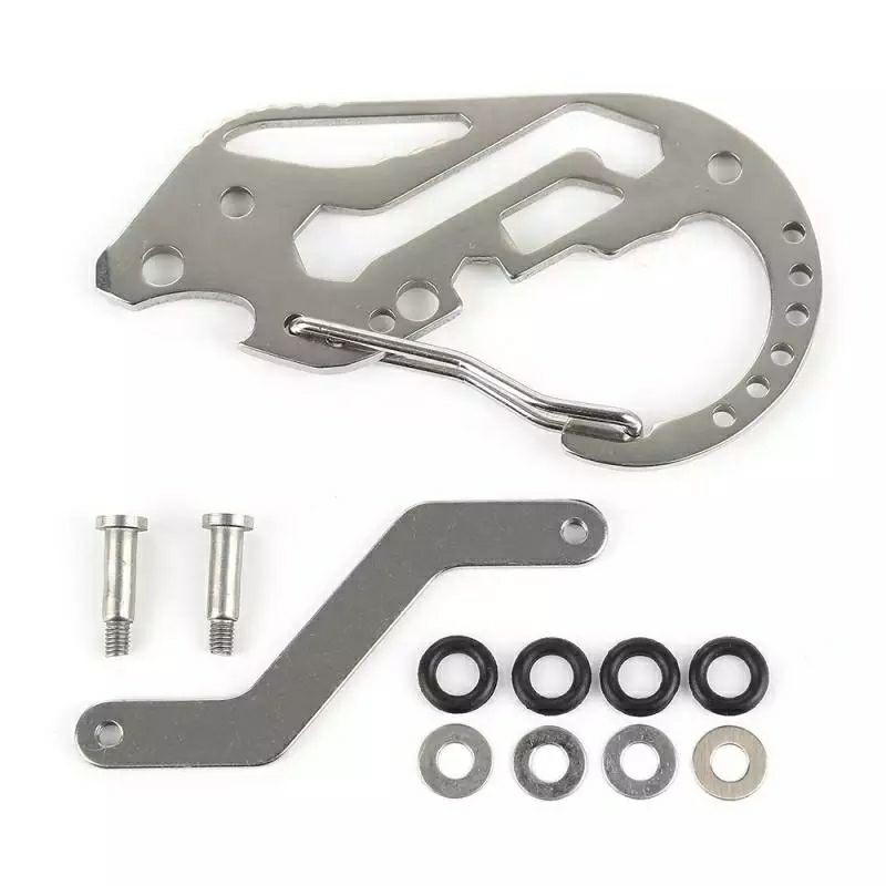 EDC Gantungan Kunci Multifungsi Outdoor Equipment Multifunction Quickdraw Belt Guard Key Holder