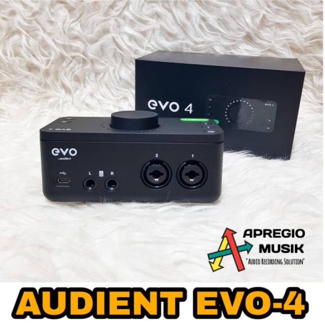 Audient Evo 4 by audient evo4 evo-4 soundcard 2 channel-1