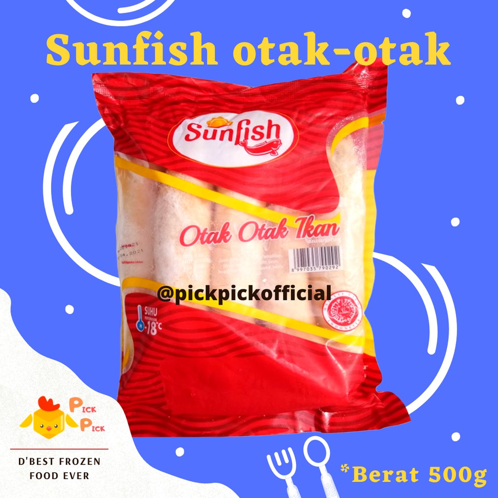 

Sunfish otak-otak Ikan 500g