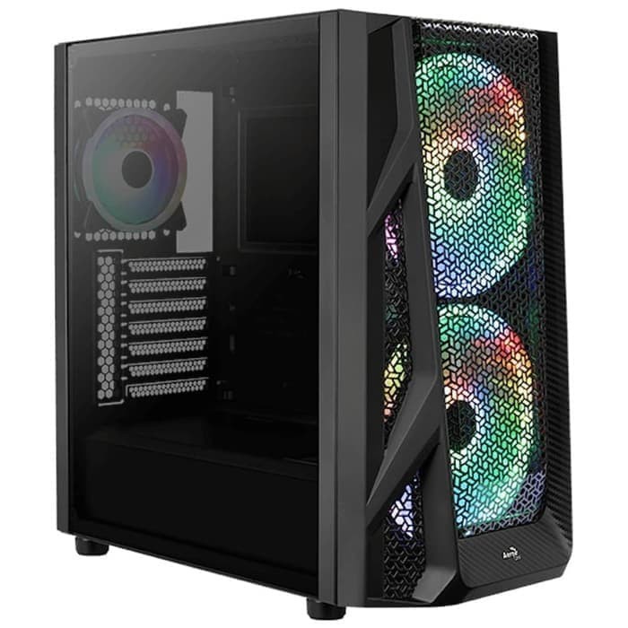 Aerocool AirHawk Duo ARGB Tempered Glass Mid Tower E-ATX Gaming Case