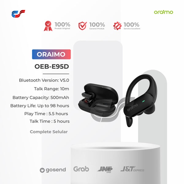 Bluetooth Earphone Oraimo OEB-E95D