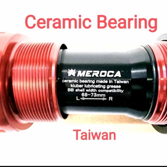 BB CERAMIC HT 2 MEROCA bottom Bracket hollowtech 2 BSA 68 73 Drat Engl