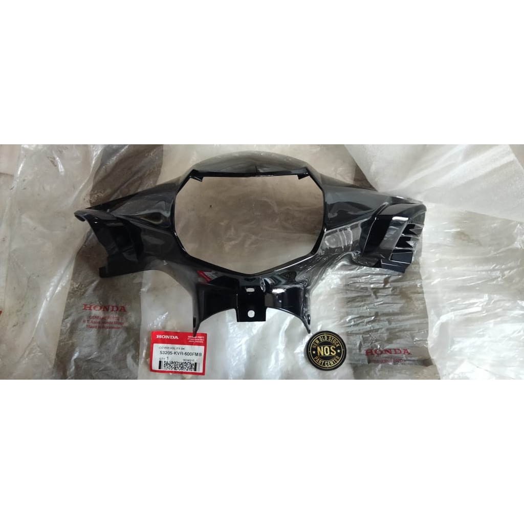 COVER BATOK TOTOK LAMPU DEPAN HONDA REVO 100 OLD LAMA KARBU HITAM CAKRAM ORIGINAL ORI ASLI AHM 53205