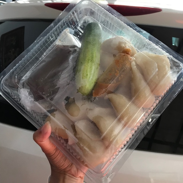 

Pempek telor tanpa ikan