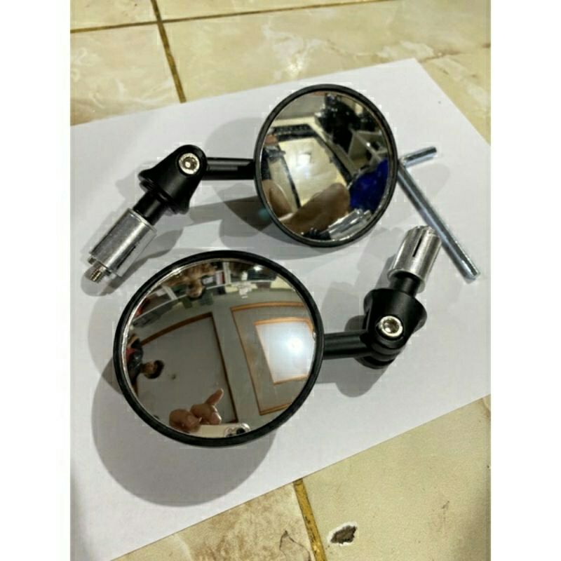 Spion Jalu Bulat Kaca Cembung Universal Motor Pcx Lexi Nmax Aerox Vespa Vario Scoopy Fino Mio Dll