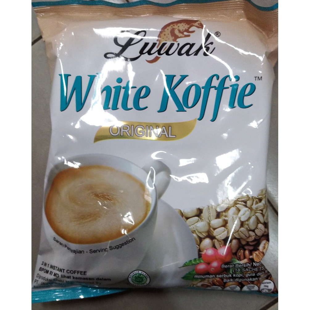 

Kopi Luwak White Koffie original coffee 18 X 20g 20gram 20 gram