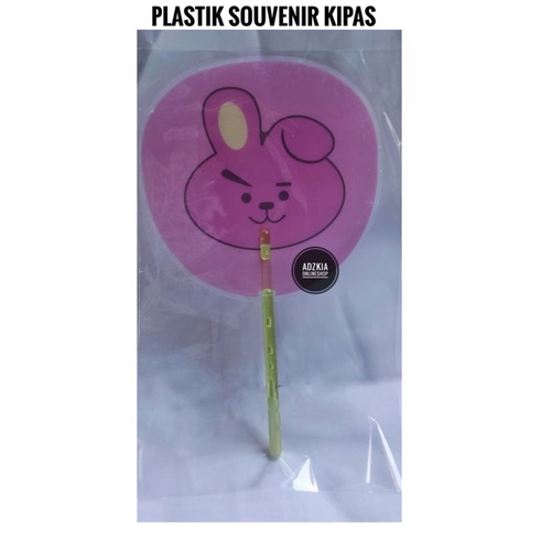 Plastik Souvenir Kipas / Plastik Opp