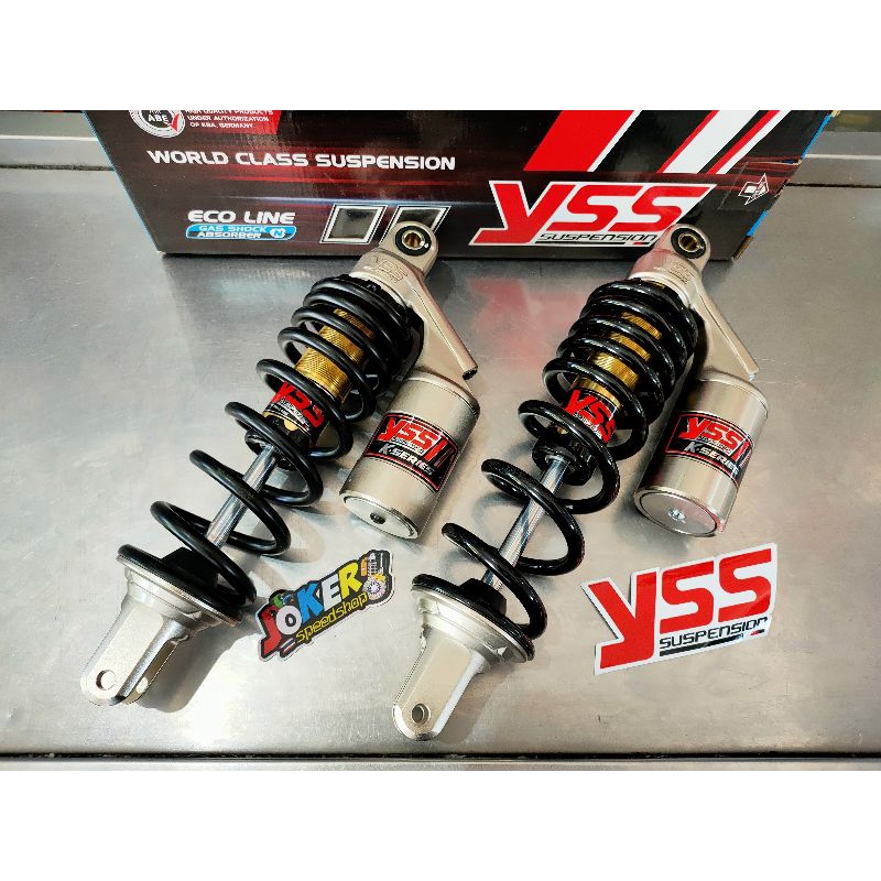 Shockbeker Shock YSS K-Series Tabung Atas Hitam Beat Vario Mio