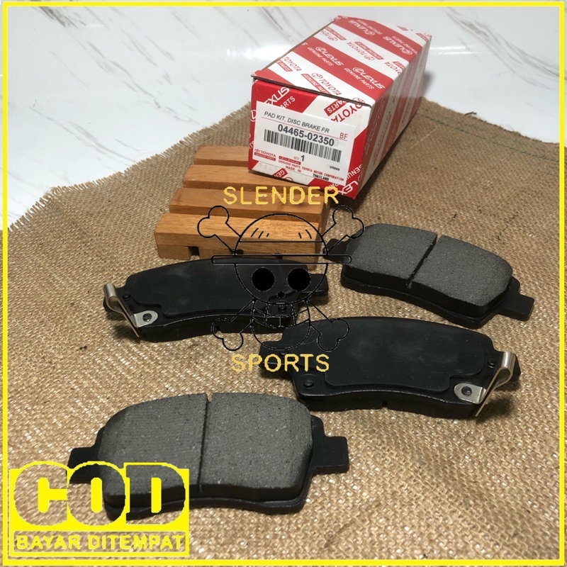 BRAKE PAD ETIOS - KAMPAS REM TOYOTA ETIOS - KAMPAS REM DEPAN ETIOS