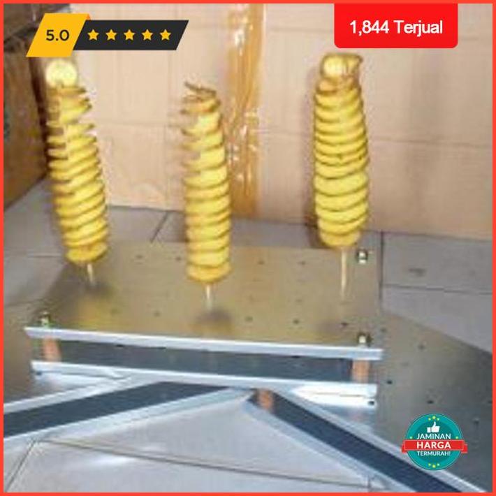 Big Sale Display Kentang Spiral Tempat Pajangan Kentang Ulir Exclusive