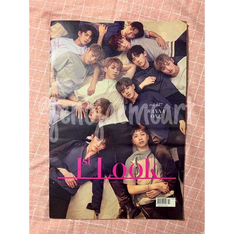 1st Look Magazine - Wanna One cover