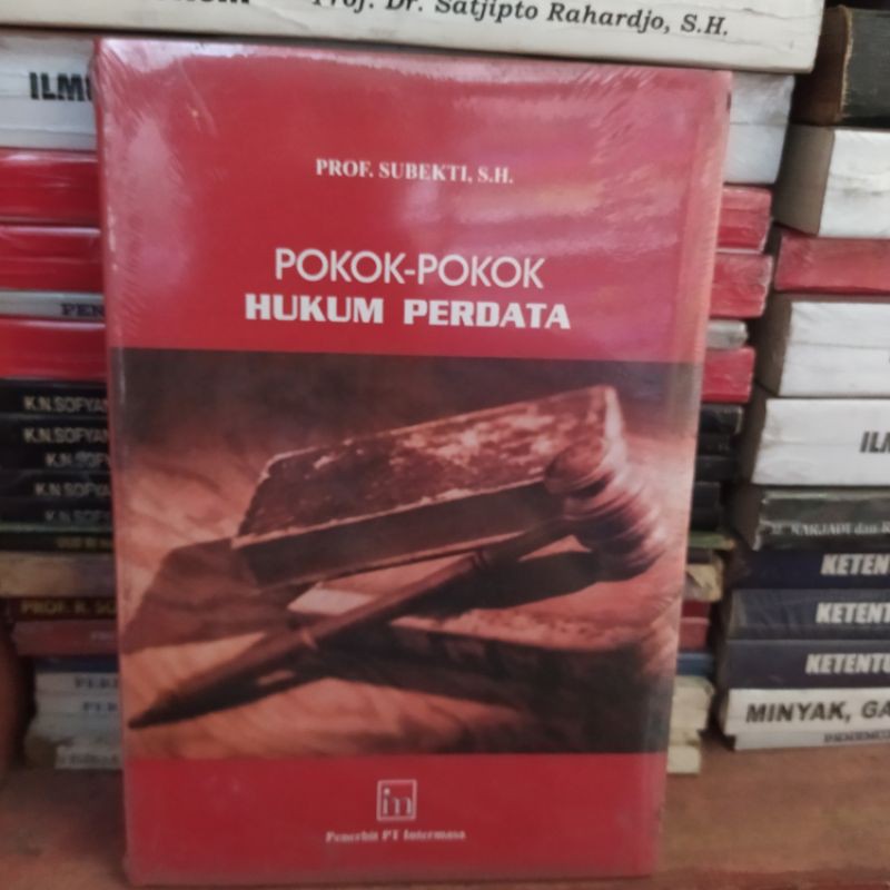 

pokok hukum perdata by prof subekti