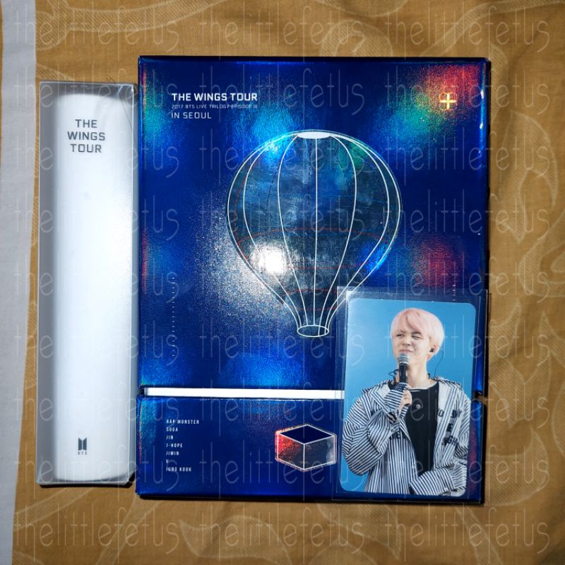 [BACA DESKRIPSI] PHOTOCARD OFFICIAL BTS PC THE WINGS TOUR wt jimin pink in seoul